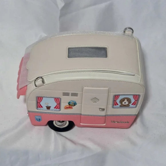 Kate Spade Day Tripper Pink and Cream Camper Crossbody Bag - Picture 5 of 12
